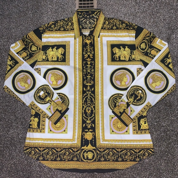 SOLD Mens authentic versace dress shirt - Picture 2 of 7